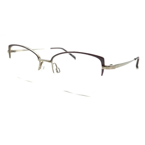 NEW CHARMANT TI 29222 PURPLE AUTHENTIC EYEGLASSES 51-17-140